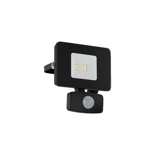 Proiector LED exterior senzor Eglo Faedo 3 Black 97459 aluminiu negru