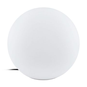 Lampadar exterior Eglo Monterolo White 98102 plastic alb