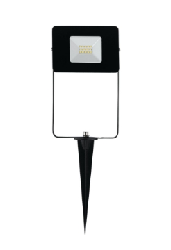Proiector LED exterior Eglo Faedo 4 Black 97471 sticla transparent