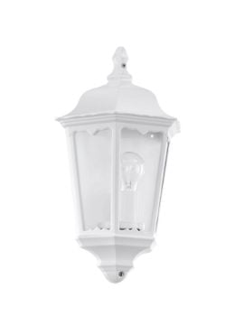 Aplica exterior Eglo Navedo White 93448 sticla transparenta