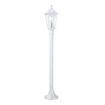 Stalp exterior Eglo Laterna 5 White 22995 sticla transparent