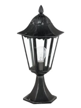 Stalp exterior Eglo Navedo Black 93462 aluminiu negru