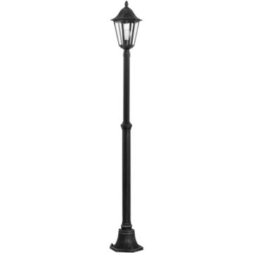Stalp exterior Eglo Navedo Black 93464 aluminiu negru
