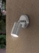Aplica LED exterior Eglo Stockholm 1 Grey 93268 inox sticla