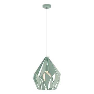 Pendul dormitor Eglo Carlton-P Green 49026 otel verde pastelat