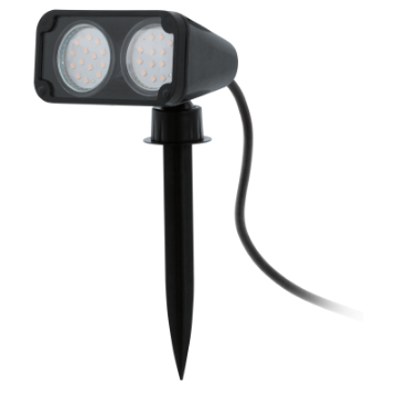 Proiector LED exterior Eglo Nema 1 Black 93385 plastic negru