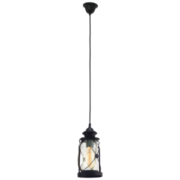 Pendul living Eglo Bradford Black 49213 otel negru