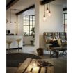 Lustra living Eglo Tarbes Black-Copper 94196 otel cupru