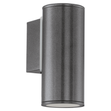 Aplica LED exterior Eglo Riga Anthracite 94102 otel antracit