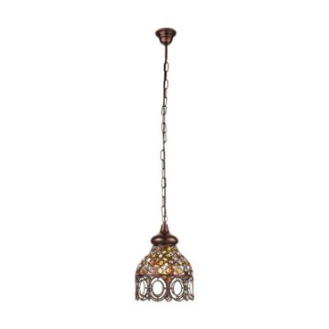 Pendul bucatarie Eglo Jadida Antique Copper 49765 otel cupru antic