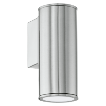 Aplica LED exterior Eglo Riga Silver 94106 inox gri
