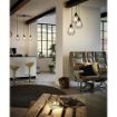 Lustra living Eglo Tarbes Black 94189 otel negru