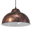 Pendul dormitor Eglo Truro 2 Copper 49248 otel cupru antichizat