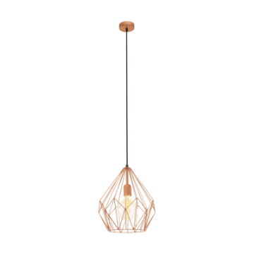 Pendul living Eglo Carlton Copper 49258 otel cupru