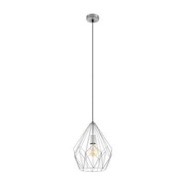 Pendul living Eglo Carlton Silver 49935 otel argintiu