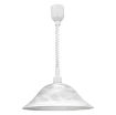 Pendul bucatarie Eglo Alessandra White 3355 sticla alb