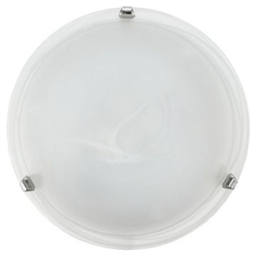 Plafoniera bucatarie Eglo Salome White 7186 sticla alabastru