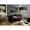 Pendul Eglo Maserlo Nickel-Cappuccino 31608 textil cappuccino