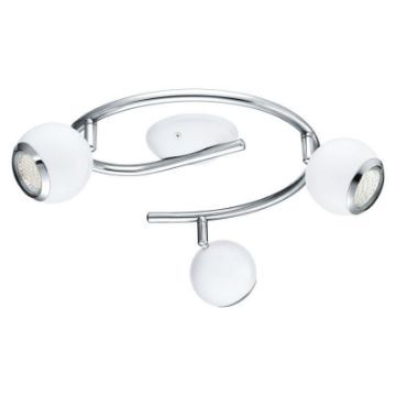Plafoniera LED Eglo Bimeda White-Chrome 31003 otel crom