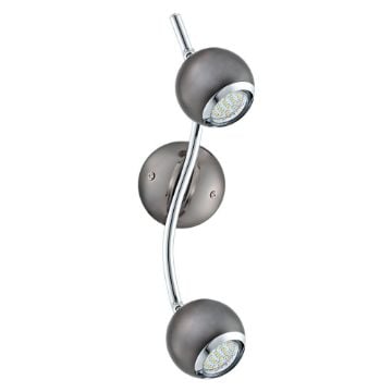 Aplica LED Eglo Bimeda Nickel-Chrome 31006 otel nichel