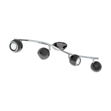 Plafoniera LED Eglo Bimeda Nickel-Chrome 31008 otel nichel