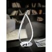 Veioza LED dormitor Eglo Roncade Chrome-White 31997 aluminiu crom