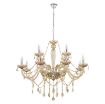 Candelabru Eglo Basilano Cognac 39094 sticla coniac