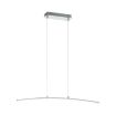 Lustra LED Eglo Lasana White 32048 otel crom