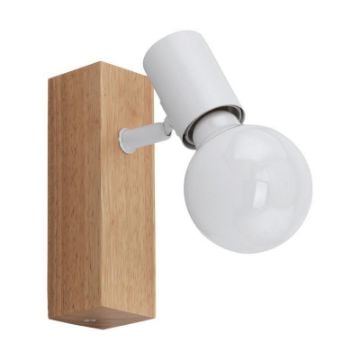 Aplica dormitor Eglo Townshend 3 White-Brown 33168 lemn maro