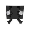 Plafoniera LED baie Eglo Tamara Black 33678 otel negru