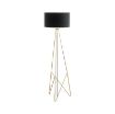 Lampadar Eglo Camporale Black-Gold 39231 textil negru