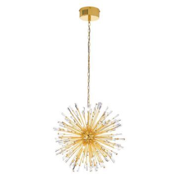 Pendul LED Eglo Vivaldo Gold 39255 cristal auriu