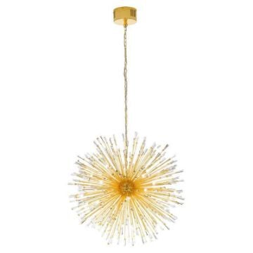 Pendul LED Eglo Vivaldo Gold 39256 cristal auriu