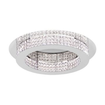 Plafoniera LED Eglo Principe Chrome 39402 crom cristal