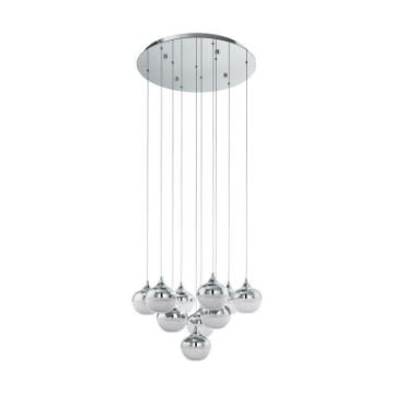 Lustra LED Eglo Mioglia Chrome 39527 otel crom