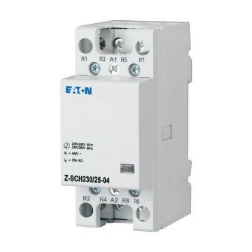 Contactor modular Eaton 25A 4N/C 230VAC Z-SCH230/25-04 248848