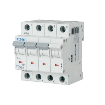 Siguranta automata Eaton 3P+N 25A 10KA PL7-C25/3N 263997