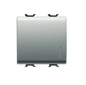 Intrerupator LED cap scara Gewiss Chorus Monochrome 2 module 16A Titan GW14072