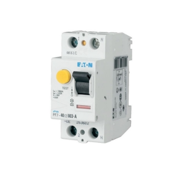 Siguranta automata diferentiala Eaton 2P 63A 10KA 30mA PF7-63/2/003 263581