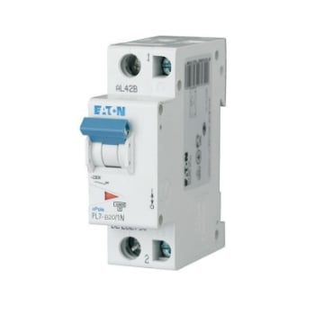 Intrerupator automat Eaton 1P+N 20A 10kA PL7-B20/1N 262741
