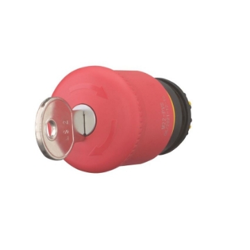 Buton oprire Eaton de urgenta tip ciuperca cu cheie M22-PVS 216879