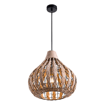 Pendul Elmark Woody 955WOODY/D ratan natur