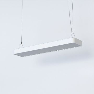 Lustra LED Nowodvorski Soft White 7545 aluminiu alb