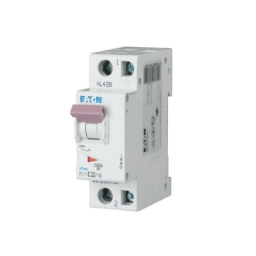 Intrerupator automat Eaton 1P+N 32A 10kA PL7-C32/1N 262752