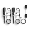 Starter kit spoturi smart exterior WiZ Connected 2x4W RGBW negru