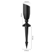 Extensie spot smart exterior WiZ Connected 4W RGBW negru