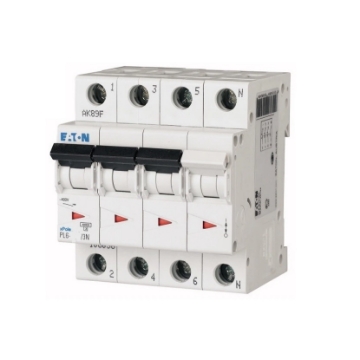 Siguranta automata Eaton 3P+N 25A 6KA PL6-C25/3N 106912