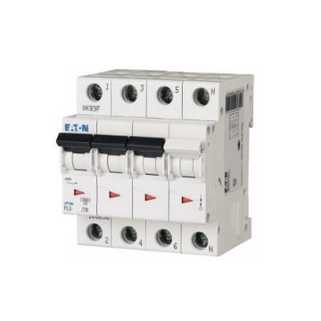 Siguranta automata Eaton 3P+N 20A 6KA PL6-C20/3N 106911