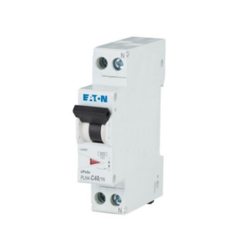 Siguranta automata Eaton 1P+N 40A 4.5KA PLN4-C40/1N 263304