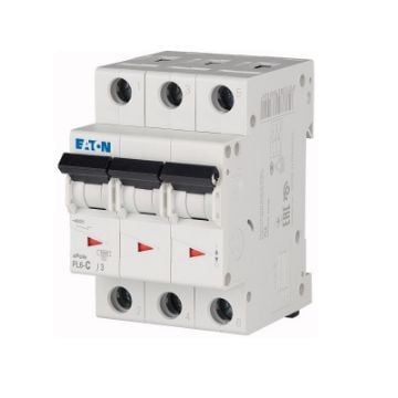 Siguranta automata Eaton 3P 50A 6KA PL6-C50/3 286606
